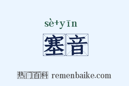 塞音是什么意思的图片
